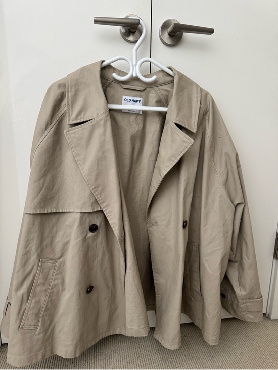 Old Navy Jackets & Blazers - Old Navy Women's Light Khaki Trench Coat